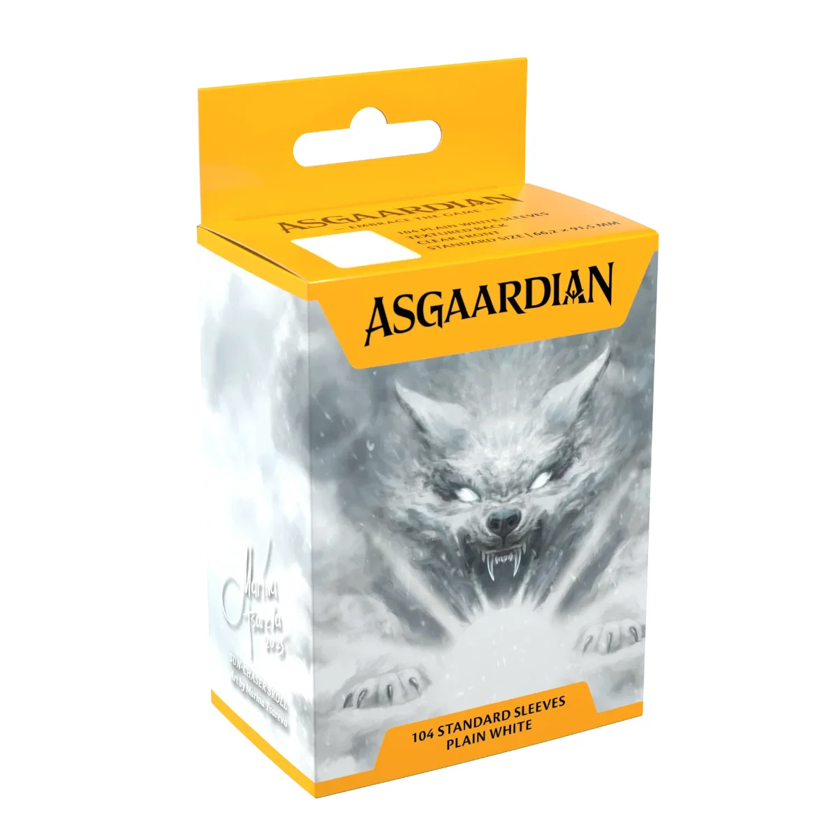 Asgaardian Plain White Standard Sleeve