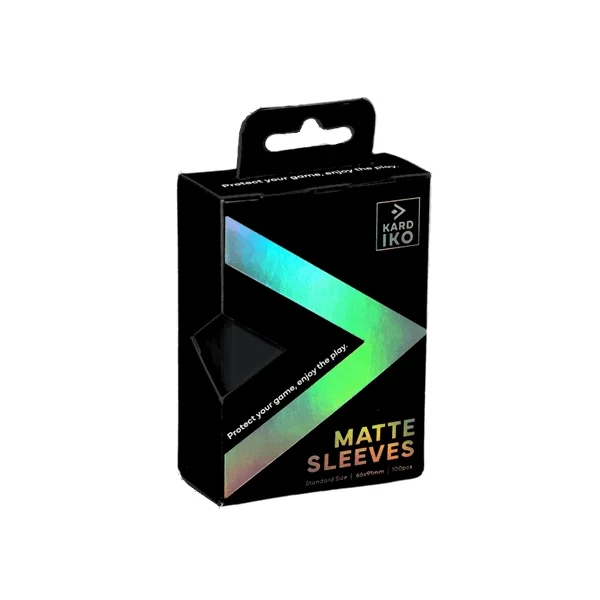 Kardiko Standard Matte Sleeves Black 100